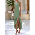 thumbnail image 6 of PRETTYGARDEN Wedding Guest Dresses for Women Summer Formal Gala Maxi Dress Ruffle Mermaid Cocktail Long Dresses, 6 of 8