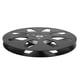 thumbnail image 3 of 1/4 7 Inch Empty Tape Reel 8 Hole Aluminum Alloy Universal Opening Machine Part Open Reel Takeup Reel Black, 3 of 5