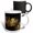 Multicolor, variant on 3drose, Image of China Symbol Chinese Characters Luck Blessing Leaves Gold, 15oz Mug