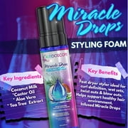 Kaleidoscope Miracle Drops Styling Foam, 8 fl. oz., Curly Hair, Moisturizing, Unisex