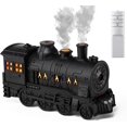 thumbnail image 1 of Train Diffusers for Essential Oils, 300ML Essential Oil Diffuser Cool Mist Humidifier Aroma Diffuser with Night Light for Bedroom Desk (Black), 1 of 9