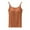 Brown, variant on Fulijie No Boundary Tank Top With Chest Pads,Womens Tops,Women With Chest Pads Five Fingers Without Steel Ring Bra Cups One Sports Camisole