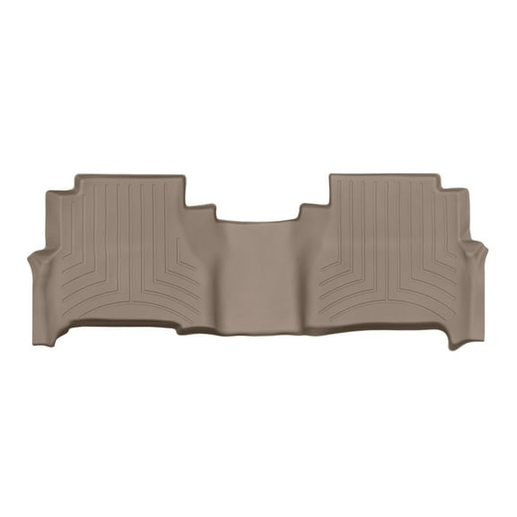 WeatherTech Custom Fit FloorLiners compatible with 2009-2015 Nissan Frontier - 2nd Row, Tan