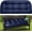 Blue, variant on Outdoor Bench Cushion, Memory Foam Loveseat Cushion for Patio Furniture Wicker Chair, Settee Porch Swing Seat Cushion, 44 x 19 Inches (Red)