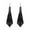 Black, variant on Wentin Reduced Earrings Women Earrings Metal Mesh Lattice Sequins Tassel Long Drop Dangle Earrings