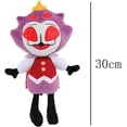 thumbnail image 2 of Juguete de Peluche JM Helluva Boss Diablo de Cuatro Ojos Morado 105 g 30 cm, 2 of 6
