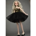 thumbnail image 3 of Vestido Hecho a Mano Zulema para Muñeca Princesa Negro, 3 of 8