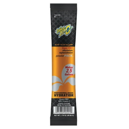Powder Packs, Sugar Free Orange, 23.83 oz, Pack, 32 per case
