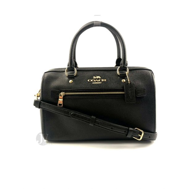 Coach Coach Signature Leather Rowan Medium Satchel Handbag Bag Purse