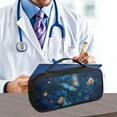 thumbnail image 5 of Jiueut Flower Butterfly Stethoscope Storage Bag Stethoscope Pouch Storage Bags with Zipper Storage Bags for Moving Portable Stethoscope Case Compatible for Nurse and Doctor, 5 of 7