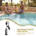 thumbnail image 5 of 2pcs 1500w Portable Fast Heating Electric Pool Water Heater Pool Accessories, 5 of 8