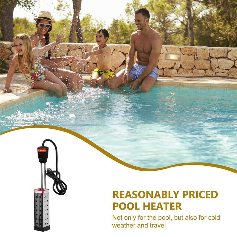 Swimming Pool Heater Portable Electric Water Heating Tube for Constant Temperature