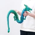 thumbnail image 4 of 47.3inch Super Large 3D Printed Dragon Models,Flexible Joint Animal lacertid Figurines, 3D Printing Stuff Cheap,Stress Relief, Fidget restlessness, ADHD Toys, Surprise Fantasy Gifts (47.3inch), 4 of 9