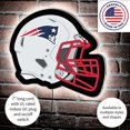 thumbnail image 5 of New England Patriots LED Wall Helmet, 5 of 5