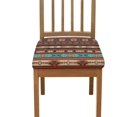 thumbnail image 2 of Southwest Aztec Tribal Chair Cushion Slip Covers Breathable Square Dining Chair Outdoor Chair Seat Cover Machine Washable Non-Slip Chair Seat Protective Slipcovers, 2 of 5
