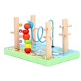 thumbnail image 5 of Bloques de madera para niños, juguetes de juguete con forma de color, coordinación de apilamiento para educación temprana, juguete fidget | bloques Afortunado Sencillez, 5 of 5