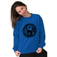 thumbnail image 4 of Koi Fish Ying Yang Balance Symbolic Sweatshirt for Men or Women Brisco Brands X, 4 of 6