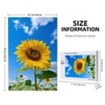 thumbnail image 4 of Disketp Blue Sky Sunflower Custom Puzzle Personalized Puzzles 1000 Pieces, Customized Picture Puzzle for Adult and Teens((29.5×19.7in, Vertical), 4 of 9