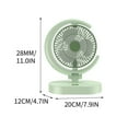 thumbnail image 4 of XGFHYJEH Desk Fan, Box Fan, Small Fan, Box Fans for Home, Desk Fans under $15.00, Small Box Fan, Portable Personal Quiet Electric Fan for Home, Plastic, 4 of 6