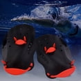 thumbnail image 6 of Tnobhg 1 Pair Beginner Hand Paddles Swimming Fins with Strap Ergonomic Shape Ultralight Swim Training Children Diving Aid Tool, 6 of 7
