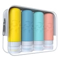 thumbnail image 1 of Botellas de viaje Zafit de 90 ml para artículos de tocador aprobadas por la TSA, paquete de 4, 1 of 6