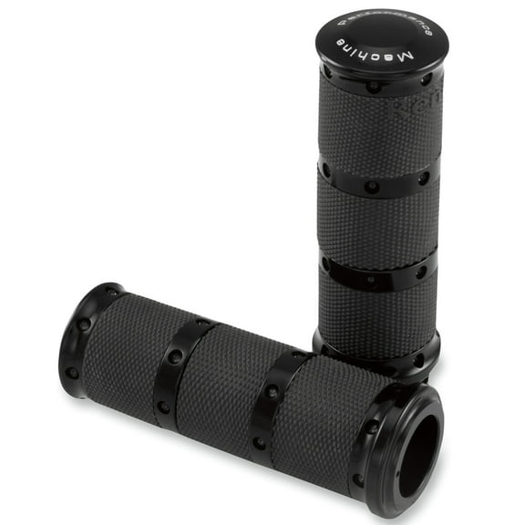 Performance Machine Contour XL Black Handlebar Grips (0063-2018-B)