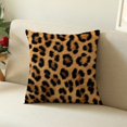 thumbnail image 4 of Pillow Cover Leopard Print Fashion Cushion Case Pillow Protector for Bedroom, 4 of 9