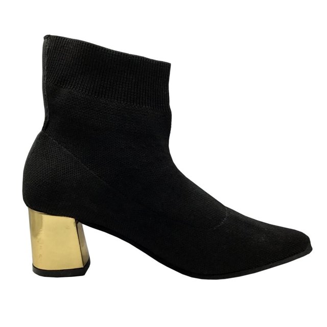 Bota Annik Talla 23 Casual Sock Negro
