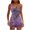 Purple Dress, variant on Wenini Women's Tennis Golf Dress with Shorts Mini Floral Print U-Neck Sleeveless Up to 65% off Loose Fashion Casual Running Onesie Workout Rompers One-Piece Outfits Exercise Jumpsuits Gym Yoga