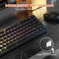 thumbnail image 4 of ATTACK SHARK R82 HE Rapid Trigger Keyboard Magnetic Switch with 0.005MM RT 75% Wired 8KHz Magnetic Keyboard With 0.005mm RT Accuracy, Support RT/Snap Tap/DKS/MT/TGL, 4 of 9