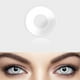 thumbnail image 1 of UYAAI lentes de contacto de colores para Halloween, lentillas multicolores para Cosplay de Anime, blancas, negras y rojas, 2 unidades, 1 of 4