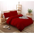 thumbnail image 2 of 800 Thread Count 100% Egyptian Cotton 3 Piece Duvet Set with Zipper Closure & Corner 3 Pc Duvet Set Solid Pattern, 2 of 4