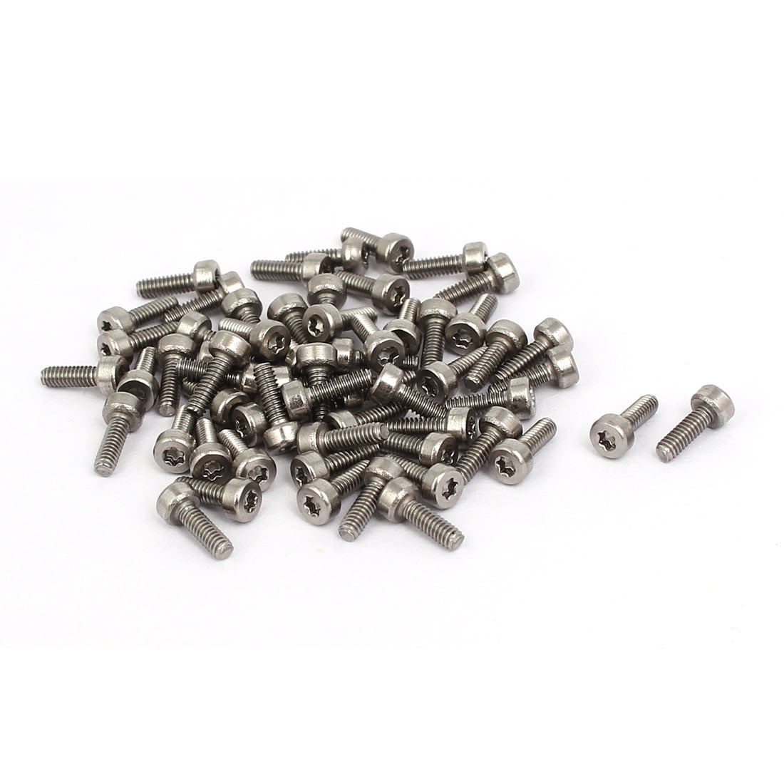 M6, Hex Bolts Head Mechanical Parts Combination Box ALLYER M6 304 Stainless Steel Nuts and Bolts Hex Flat Head Cap Bolts Screws Nuts Hexagon Socket Head Screw,Heavy Duty Hex Bolts Nuts Assortment 