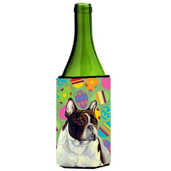French Bulldog Easter Eggtravaganza Wine Bottle  Hugger - 24 oz.