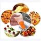 thumbnail image 4 of Cepillo para botella de aceite para barbacoa, 4 botellas de aceite de silicona con cepillos y botellas de salsa de soja de silicona para aceite, miel y vinagre, 4 of 5