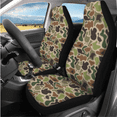 thumbnail image 2 of HUIACONG Camo Duck Car Interior Accessory Kit, with Key Holder Front Back Seat Covers Key Ring Steering Wheel Cover Wrist Keychain, 2 of 7