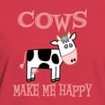 thumbnail image 3 of CafePress - Cows Women's Dark T Shirt - Women's Traditional Fit Dark T-Shirt, 3 of 4