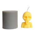 thumbnail image 1 of Molde De Silicona Para Velas, Vela De Modelado Seguro, Suministros Para Hacer Velas Suaves, Molde De Jabón Alienígena, Vela De Modelado De Jabón Multifuncional Para Mesa De Oficina Interior Cateissary HA027575-02, 1 of 7