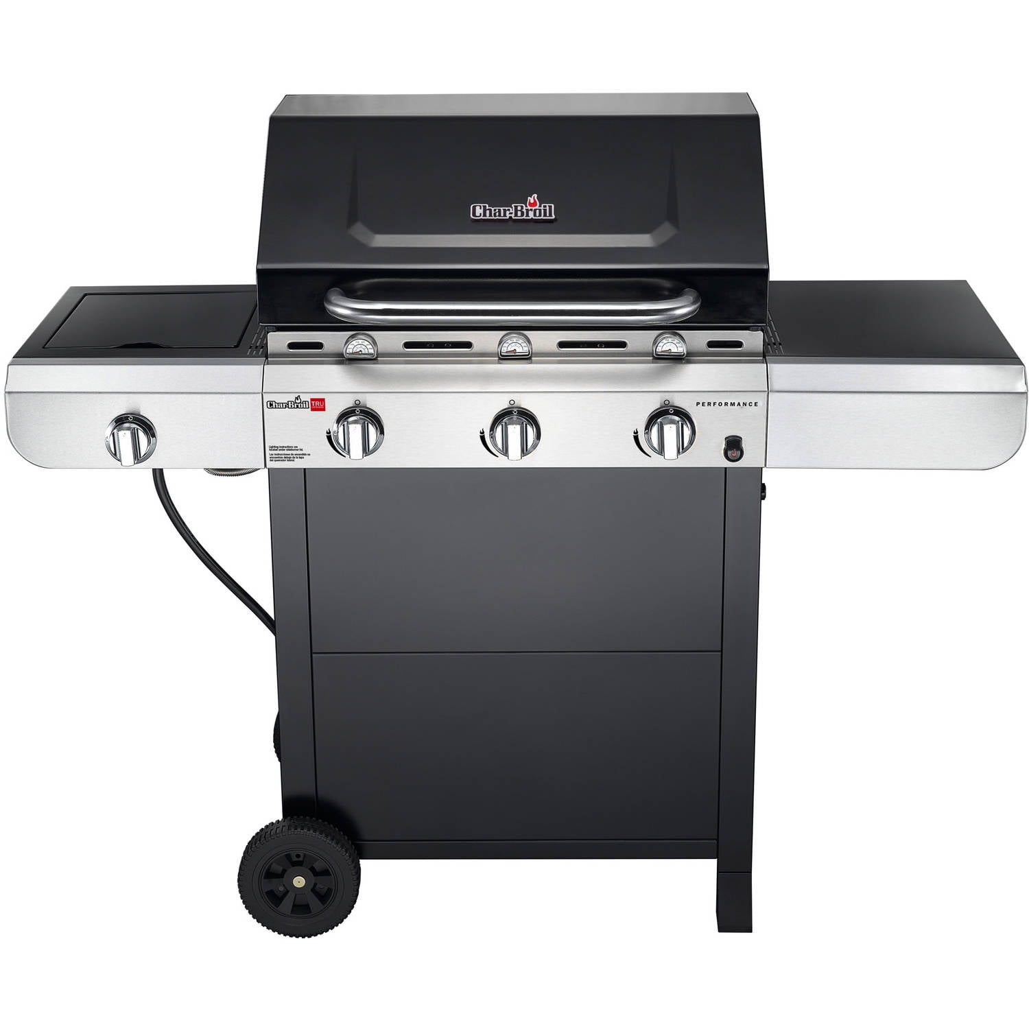 Char Broil Tru Infrared 3 Burner Grill Black Walmart