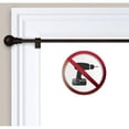 thumbnail image 5 of Smart Rods Twist & Lock Tension, Single Curtain Rod, 28"-48", Oil Rubbed Bronze, 5 of 5