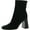 Black Suede, variant on Sam Edelman Womens Ivette Suede Square Toe Ankle Boots