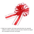 thumbnail image 4 of 10pcs 8" Large Big Pull Bow Organza Gift Wrapping Bows Ribbon for Wedding Presents Christmas,Red, 4 of 6