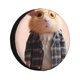 thumbnail image 1 of Fotbe Cute Mouse In Glasses Funda de Llanta de Repuesto con Estampado, Engrosada, Ajuste Universal para Jeep, Remolque, RV, SUV, Camión-15 inch, 1 of 6