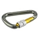 thumbnail image 3 of Mosqueton De Aluminio Tipo D Con Seguro 25Kn Gim Sports  Gm-108, 3 of 3