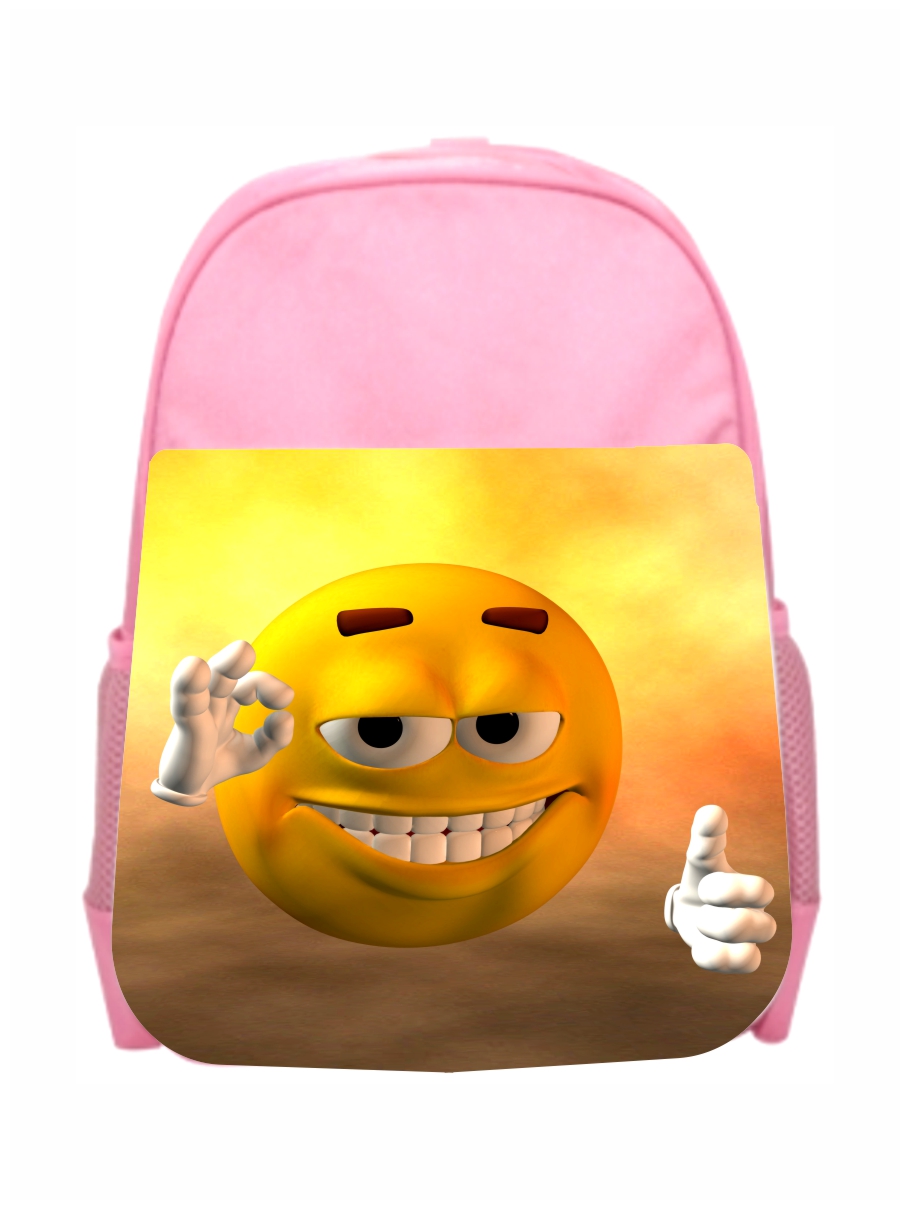 Accessory Avenue Bookbag Emoji Thumbs Up Girls Kids PreSchool