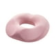 thumbnail image 4 of Cojín para silla de oficina, cojín para asiento de automóvil, almohada ergonómica portátil con forma de dona, cojín para coxis para viajes de espalda Rosa, 4 of 10