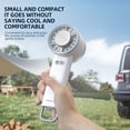 thumbnail image 4 of YueCheng Handheld Semiconductor Cold Compress Mini Portable Fans USB Rechargeable Outdoor Fan Cooling Travel Hand Fans, 4 of 12