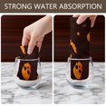thumbnail image 6 of 4 Pcs Funny Kitchen Towels,Halloween Spooky Icons on Dark Pattern Microfiber Dish Towels,Kitchen Tea Towels,Kitchen Towel Set (18" X 26"), 6 of 7