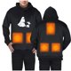 thumbnail image 1 of Sudadera con capucha térmica DecSea con batería, sudadera de polar con capucha térmica para hombre y mujer, 1 of 8