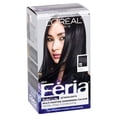 thumbnail image 3 of L'Oreal Paris Feria Multi-Faceted Shimmering Permanent Hair Color, 11 Cool Black, 1 kit, 3 of 7